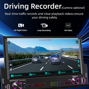 Xe Android Máy nghe nhạc 1din phổ Android 13 MP3 MP5 âm thanh stereo đài phát thanh Carplay tự động GPS/Wifi/BT/FM/RDS xe DVD Máy nghe nhạc - Product Image 5