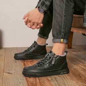 Zapatos de Hombre para Invierno, Nuevas Botas de Nieve, Zapatos Casuales Cálidos para Trabajar, Zapatos de Algodón - Product Image 6