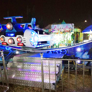 Nouveaux articles pour parcs d'attractions intérieurs : Voiture volante <span class=keywords><strong>électrique</strong></span> <span class=keywords><strong>en</strong></span> fibre de verre et acier, idéale pour centres commerciaux et carnavals publics - Product Image 5