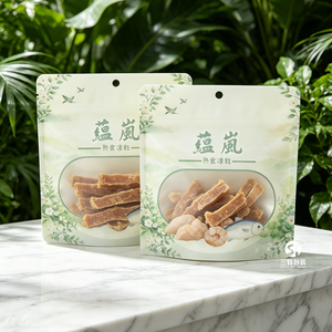 Pochette d'emballage personnalisée pour friandises pour animaux de compagnie, impression numérique, faible MOQ, sac autoportant avec fermeture éclair pour aliments pour chiens et chats - Product Image 5