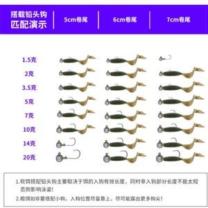 ตะขอเบ็ดตกปลา Aohu Jig Head Hooks 4X แบบเสริมความแข็งแรง ปลายสามเหลี่ยม สำหรับตกปลาด้วยเหยื่อปลอมในน้ำจืด - Product Image 5