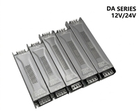 Alimentation LED 24V Slim Body pour éclairage décoratif commercial 100-264V certifiée CE CB