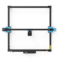TWOTREES TTS Machine de gravure laser pour métal cuir 20W Commercial Air Assist 418*418mm Zone de travail 500 mm/s 3D Glass Machinery