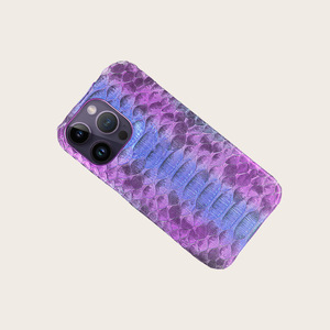 Sang Trọng Biểu Tượng Tùy Chỉnh Chính Hãng Python Da Điện Thoại Trường Hợp Python Da Điện Thoại Với Magnetic - Product Image 5