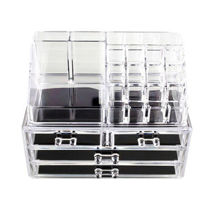 Trang điểm Mỹ Phẩm Organizer -16 khe cắm 4 hộp lưu trữ ngăn kéo tổ chức cho <span class=keywords><strong>make</strong></span> up - Product Image 1
