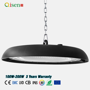 Lámpara <span class=keywords><strong>LED</strong></span> UFO <span class=keywords><strong>High</strong></span> <span class=keywords><strong>Bay</strong></span> de 100W 150W 200W de Larga Duración y Ahorro de Energía para Almacenes, Fábricas Industriales, Garajes y Estadios - Product Image 1