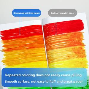 Carnet <span class=keywords><strong>de</strong></span> <span class=keywords><strong>dessin</strong></span> 8K A4 en carton épais blanc néerlandais pour étudiants et enfants, 30 feuilles, pour crayons et crayons <span class=keywords><strong>de</strong></span> couleur, rapide - Product Image 3