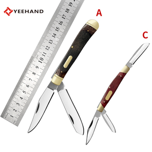 <span class=keywords><strong>OX</strong></span>ボーンフォールディングナイフハンティングポケットナイフキャンプ用多目的EDCナイフ - Product Image 2