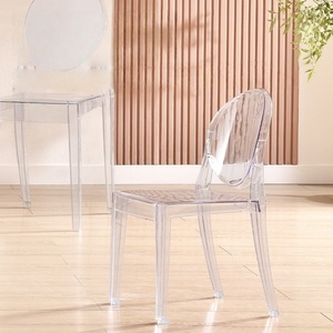 Silla de Plástico Acrílico Transparente de Lujo - Muebles de Hotel Ideales <span class=keywords><strong>para</strong></span> <span class=keywords><strong>Salones</strong></span>, Comedores y Áreas de Recepción con Estilo - Product Image 2