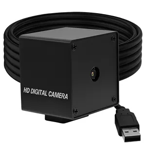 Cámara web ELP HD de alta resolución, 8MP, autoenfoque, Sensor IMX179, Mini caja USB, con lente M7 de 72 grados