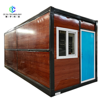 Maison préfabriquée modulaire pliable de haute qualité, moderne, de 20 pieds, pour bureau, hôtel, atelier, logement temporaire, garantie de 5 ans