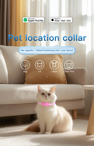 Collier GPS étanche pour chiens et chats, dispositif de suivi intelligent anti-perte avec un design élégant en forme de nœud papillon, compatible - Product Image 2