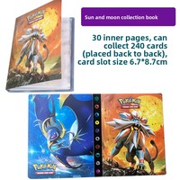 Album de collection de cartes Pokémon 240 PP, best-seller, pour collectionneurs, dessin animé, anime