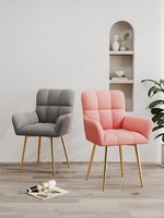 Fauteuil de loisirs contemporain à dossier haut en tissu velours pour restaurant et cuisine