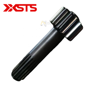 Pièces de machines : Engrenage solaire <span class=keywords><strong>pour</strong></span> <span class=keywords><strong>mini</strong></span>-excavatrice Kubota, moteur de translation, <span class=keywords><strong>axe</strong></span> central de première qualité 14T*16T, longueur 96 - Product Image 3