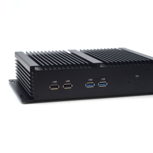 Mini PC industriel <span class=keywords><strong>K4</strong></span> <span class=keywords><strong>compact</strong></span>, sans ventilateur, I5-4200U Intel Dual Core, DDR3L, double LAN, 6xCOM, MSATA/SATA, températures larges - Product Image 1