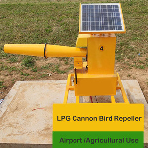 Canon à oiseaux à gaz de pétrole liquéfié à énergie solaire pour repousser les oiseaux migrateurs/mouettes/pigeons/porcs sauvages/loups - Product Image 6