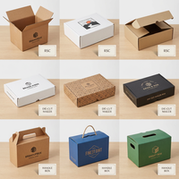 Caja de Cartón para Fruta Fresca Personalizada y Reciclable con MOQ Bajo, Caja de Fruta de Cartón Corrugado Certificado