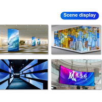 Écran d'affichage vidéo LED P0.97/1.25, panneau LED ultra-fin 4K, montable au mur, interconnectable, écran LED d'intérieur.