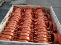 Coude moulé de pompe à béton de 5 pouces, vente en gros DN125