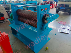 Automatic Stainless Steel Embossing Machine <b>Metal</b> Sheet SS Checker Plate Embossing Making Machine Plate Embossing Machine - Product Image 4