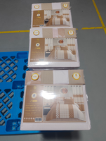 ODM/OEM Ensemble de 8 draps de lit avec rideaux assortis en stock, prêt à être expédié