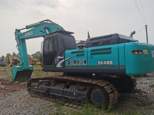 รถขุดโคเบลโก้ SK480 / รถขุดมือสอง SK480 รถขุดโคเบลโก้ SK260 เครื่องจักรก่อสร้าง ปั๊มไฮดรอลิกชิมาดซึ - Product Image 3