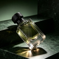 Flacons de parfum en verre à col serti de 15 mm au design unique, 50 ml et 100 ml, fabricant de flacons de parfum vides