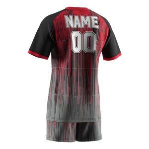 T-shirt d'été à col rond pour homme, sublimation, pour équipe sportive, Mexique, rugby, avec short - Product Image 4