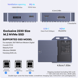Disque SSD portable magnétique USB 3.2 Type <span class=keywords><strong>C</strong></span> - Product Image 4