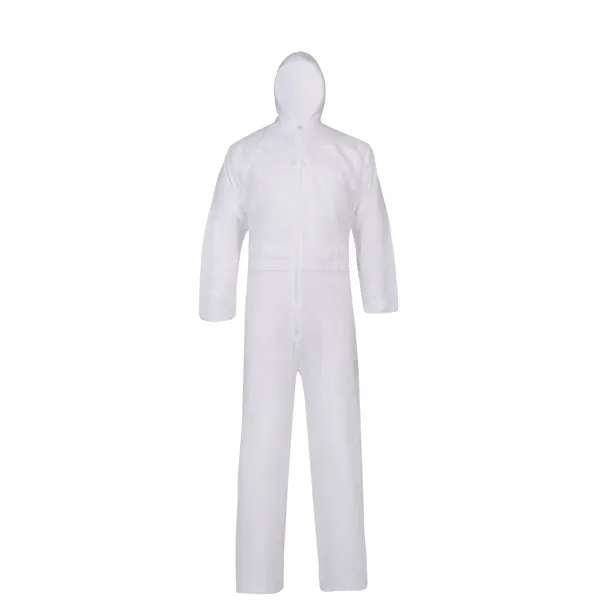 Breathable and Washable White Polyester Paint Suit Reusable Auto Paint Clothing Painters Overalls