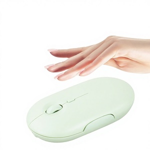 <span class=keywords><strong>Souris</strong></span> sans fil rechargeable BT avec USB 2,4 GHz, 1600 DPI, pour ordinateur portable, tablette, PC - Product Image 2