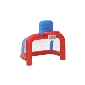 But de football et de basketball gonflable Pursuefree 115x78x108cm en PVC, jouet de piscine pour enfants et famille, utilisable en intérieur et en extérieur - Product Image 2