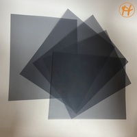 Plaque en plastique APET PET PETG GAG super transparente, feuille noire pour la publicité, thermoformage