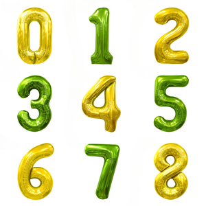 Nouveautés Ballons en feuille de papier multicolores de 32 pouces, ballons écologiques pour décorations de fête d'Halloween et d'anniversaire - Product Image 5