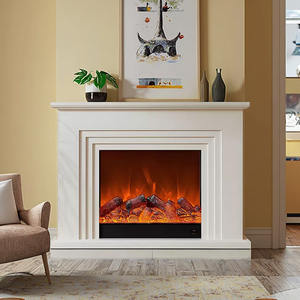 Support de journal de Service à guichet unique, lit <span class=keywords><strong>Chesterfild</strong></span>, meuble Tv, cheminée électrique moderne avec miroir - Product Image 1