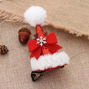 Offre Spéciale flash vente noël <span class=keywords><strong>Mickey</strong></span> épingle à cheveux arc tête boucle canard facturé cheveux accessoires pour enfant - Product Image 3