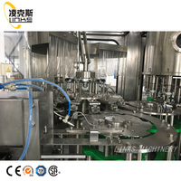 Machine automatique de remplissage et de capsulage de sachets de jus de lait pour boissons liquides debout