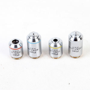 20.2mm RMS 나사산 인터페이스를 가진 생물학적 현미경 유리 소재용 195B 무채색 대물 렌즈 - Product Image 4