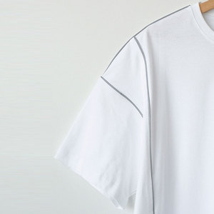 OEM Custom Service <span class=keywords><strong>Hip</strong></span> <span class=keywords><strong>Hop</strong></span> Drop sharp stampa nera T Shirt sport produttore di <span class=keywords><strong>abbigliamento</strong></span> per gli uomini - Product Image 5