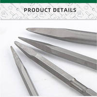 Ciseaux à marteau électrique forgés en acier 40Cr, série de têtes de ciseaux pour démolition et mortaise, diamètre 250-400 mm, outil de perçage pour maçonnerie