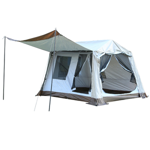 4.6 ㎡tent cắm trại ngoài trời dày mưa bằng chứng một phòng một phòng doanh trại hoang dã được trang bị với một cabin - Product Image 1