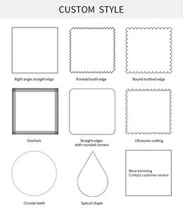 Bestclean カスタムロゴ 高級 ポケットトラベル キーチェーン マイクロファイバー 眼鏡 レンズ クリーニングクロス フック付き 吊り下げ式 - Product Image 4