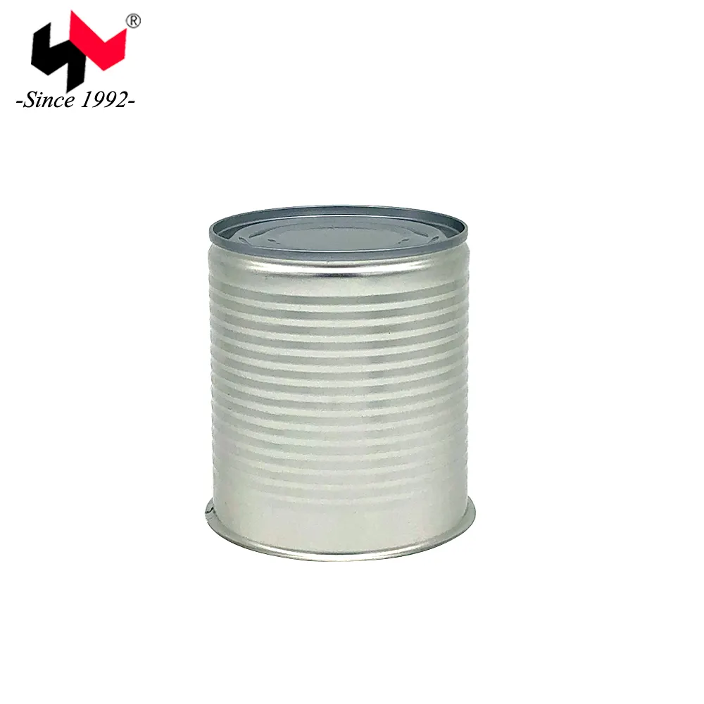 2024 New Empty Round Food Grade Tin Can Dia 73mm Metal Can With Easy Open Lid