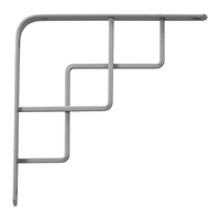Bomeda Support mural fonctionnel en métal pour console de garage Support d'étagère triangulaire en acier pour le stockage à domicile