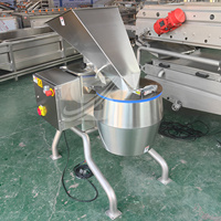 Industriële wortelsnijder, julienne-snijmachine voor zoete aardappelen, automatische gember-snijmachine, frietjes-snijmachine