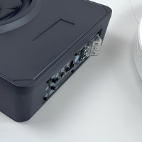Haut-parleur de voiture 200W, caisson de basses amplifié de 10 pouces avec amplificateur intégré, système de basses profondes mince sous le siège, 12V