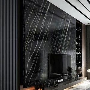 Semplice e alla moda decorazione per la casa Tv pareti di fondo in legno modello di parete interna rivestimento wpc pannello di parete - Product Image 3