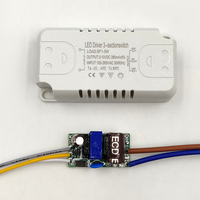 Driver LED isolé à trois températures de couleur 1-36W, remplaçant le driver LED à trois couleurs