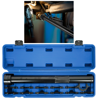 Outil de démontage de biellette de direction intérieure, kit d'outils de réparation automobile 13 pièces, adaptateurs à fourche pour atelier et garage